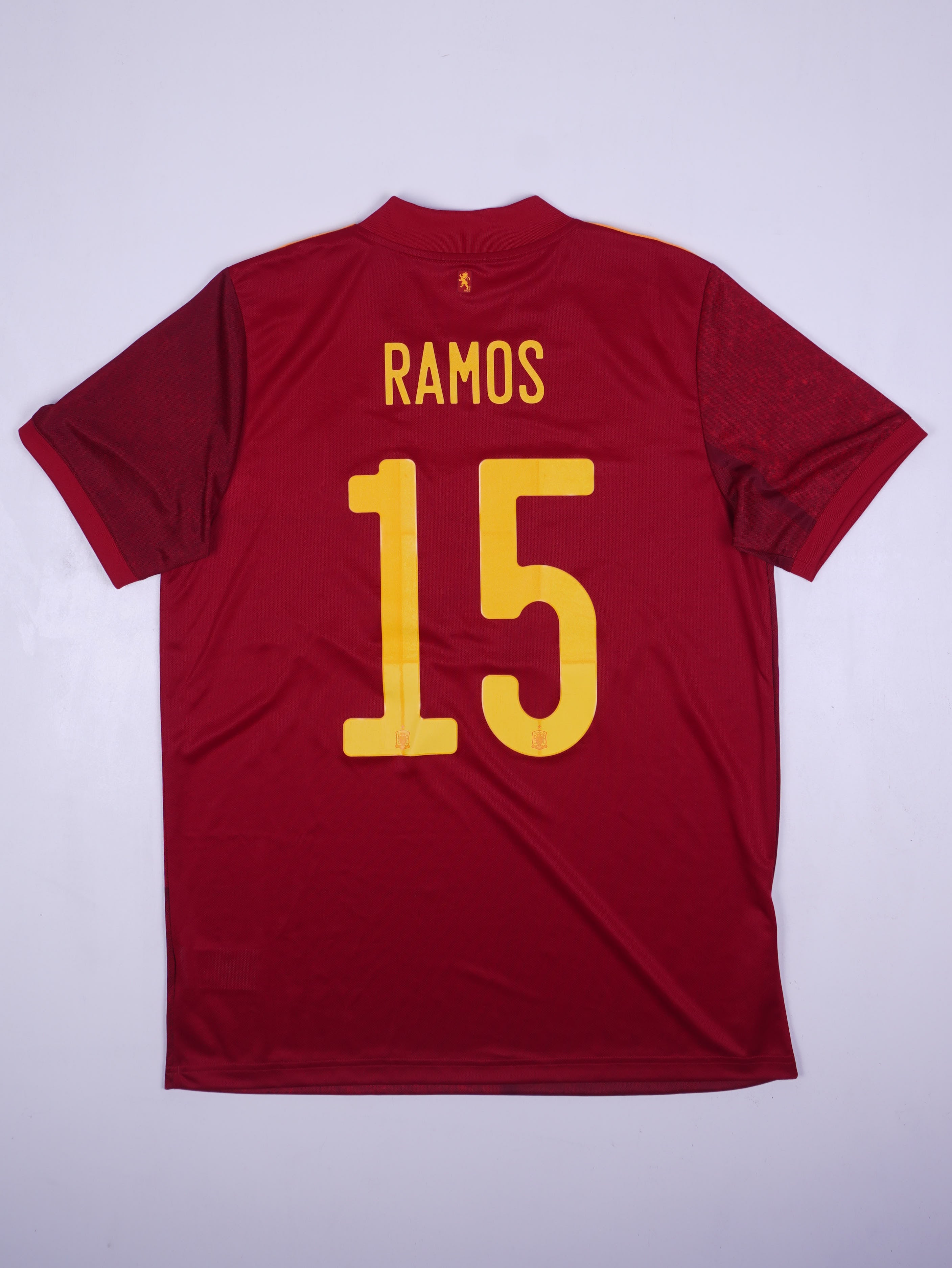 Adidas Spanien Sergio Ramos 15 2020/21 Heim Trikot (L)