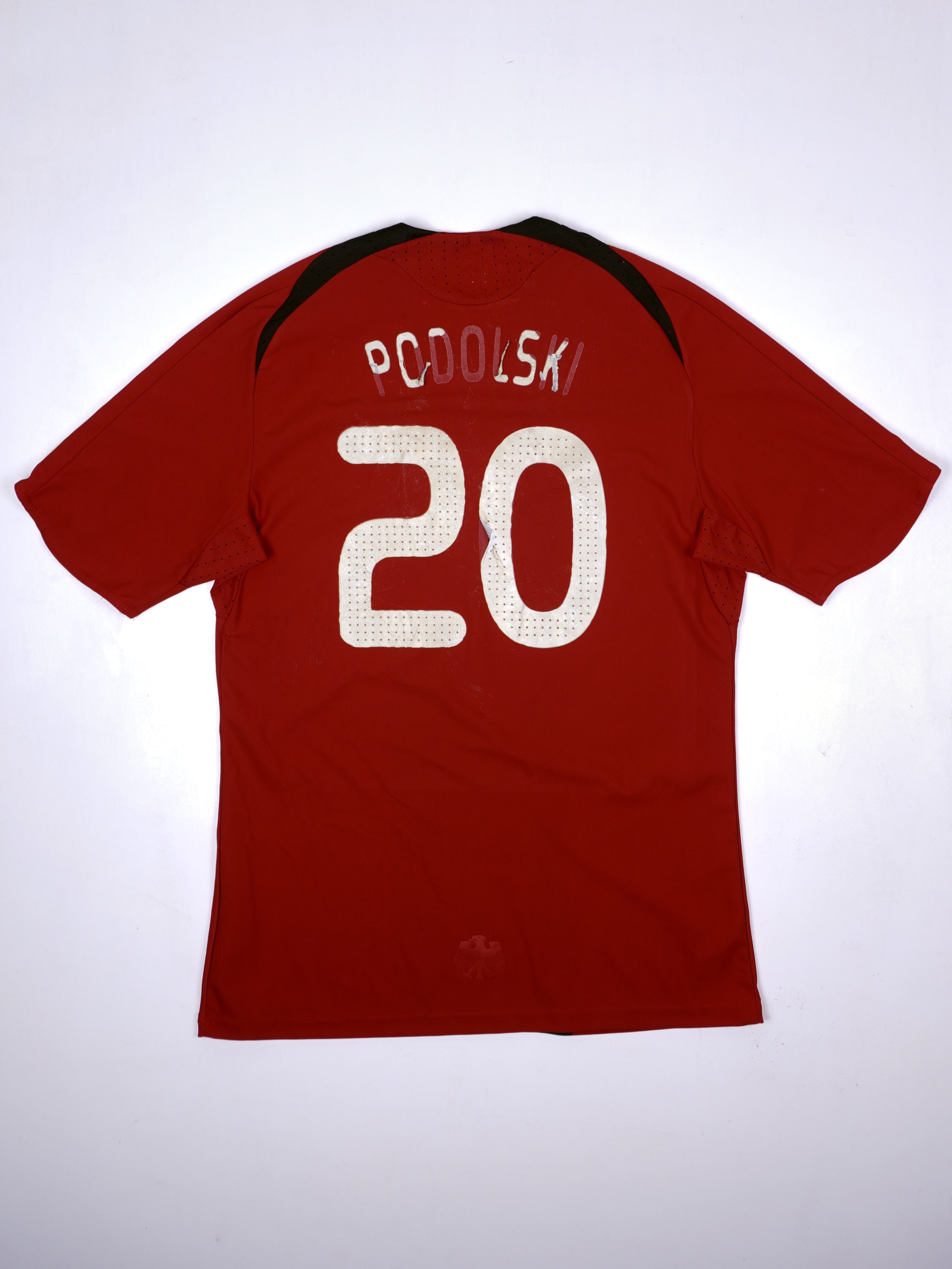 Adidas Deutschland Lukas Podolski 20 2008 Auswärts Trikot (S)