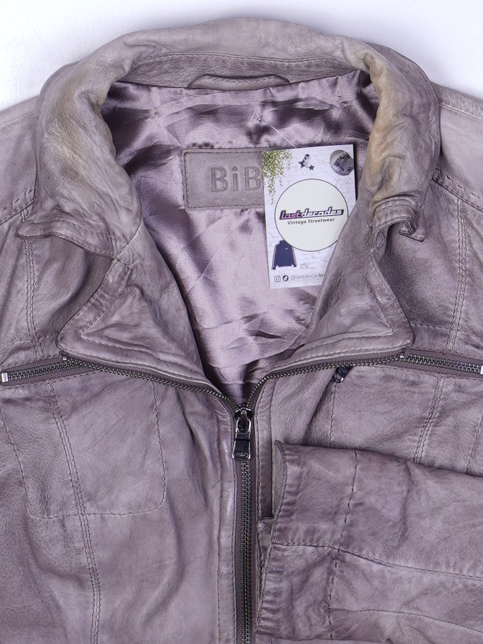 Vintage Lederjacke (S)