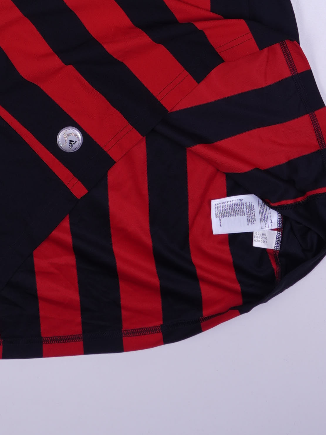Adidas Ac Mailand Gilberto 30 2007/08 Heim Trikot (L)