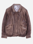 Vintage Lederjacke (M)
