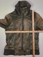 Vintage Lederjacke (S)