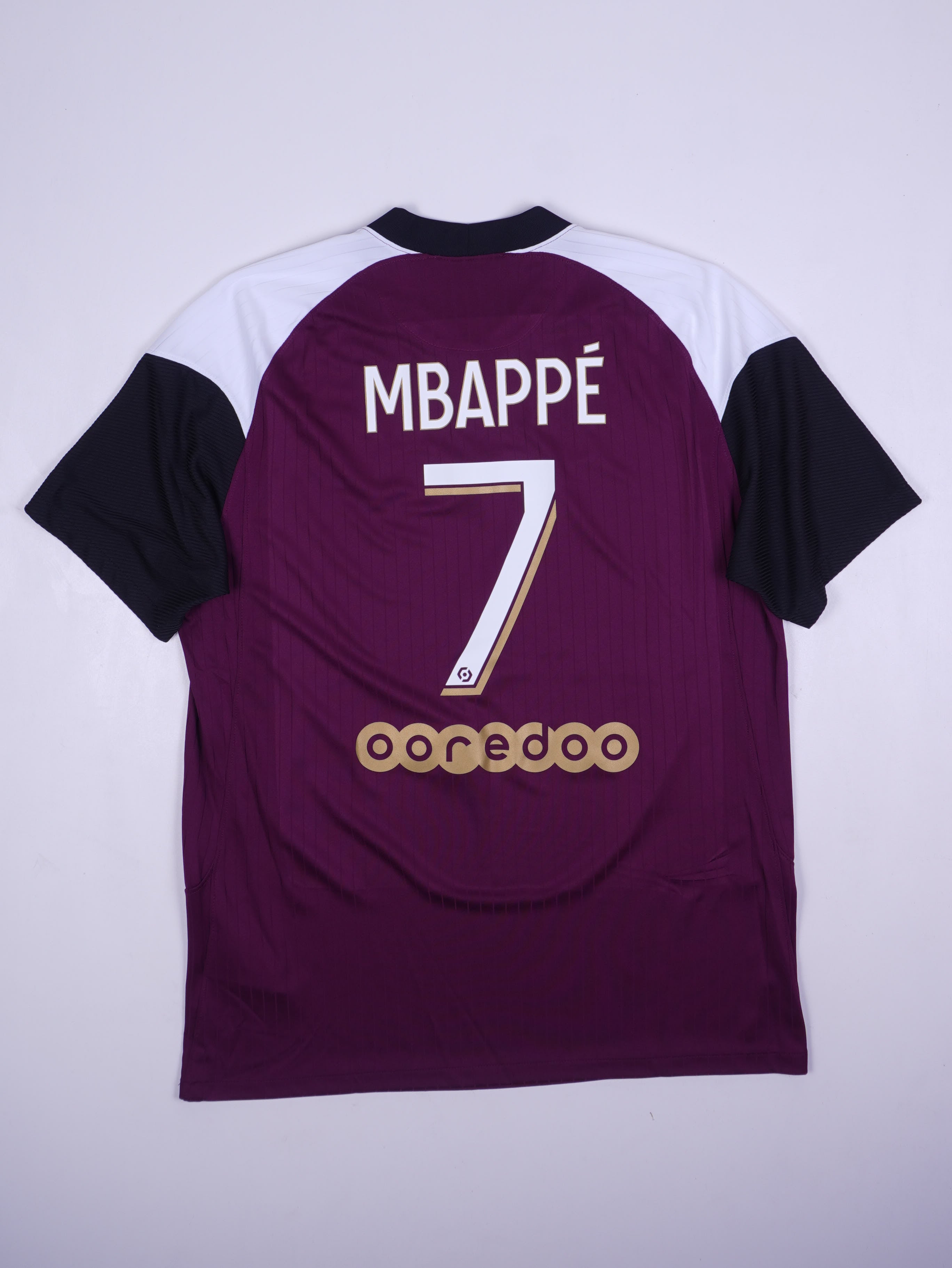 Vintage Paris Saint-germain Mbappé 7 2020/21 Ausweichtrikot Trikot (L)