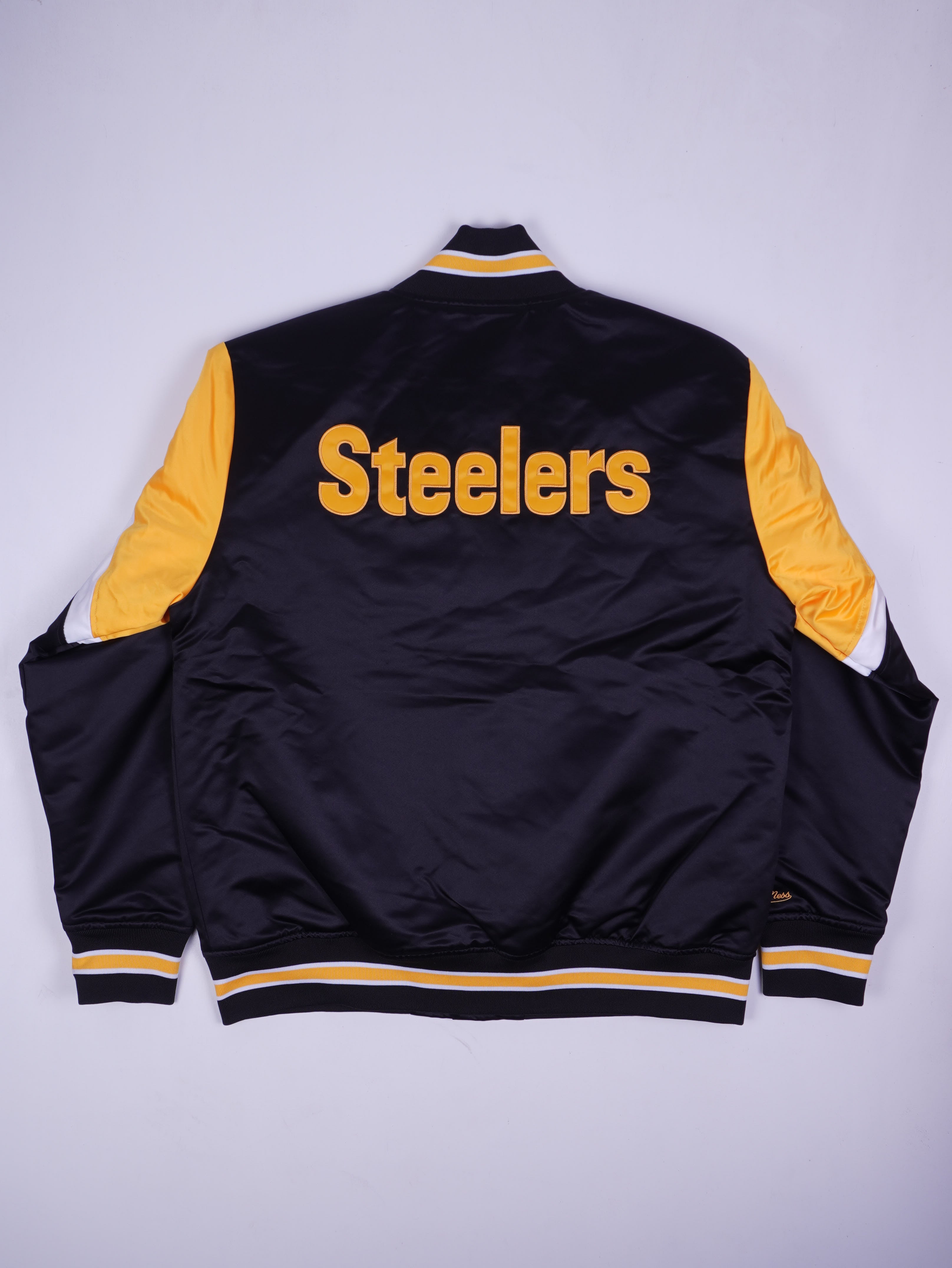 Mitchell & Ness Steelers NFL College Jacke (L)