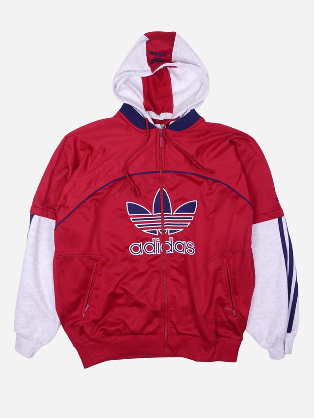 Adidas 90s Zip Hoodie (L)