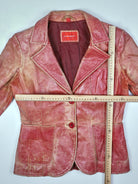 Vintage Lederjacke (M)