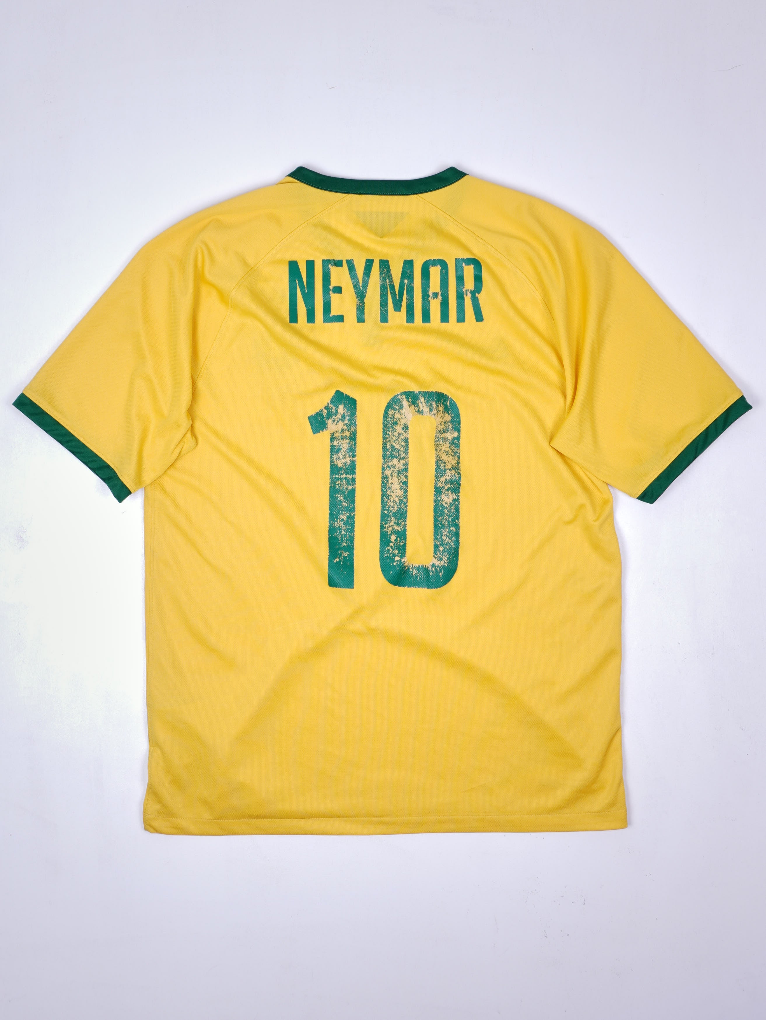 Nike Brasilien Neymar 10 2014 Heim Trikot (M)