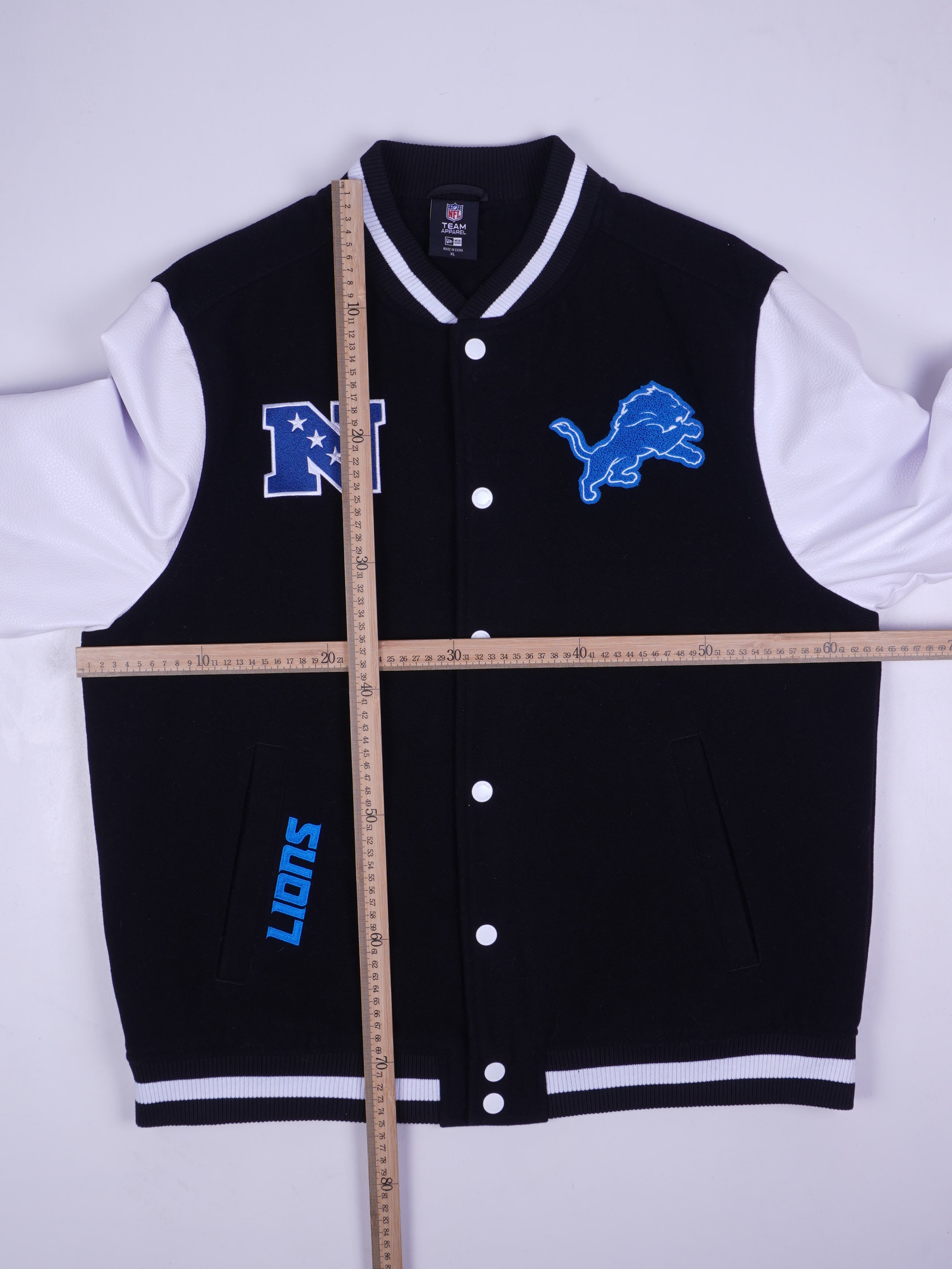 Vintage Detroit Lions NLF College Jacke (XL)