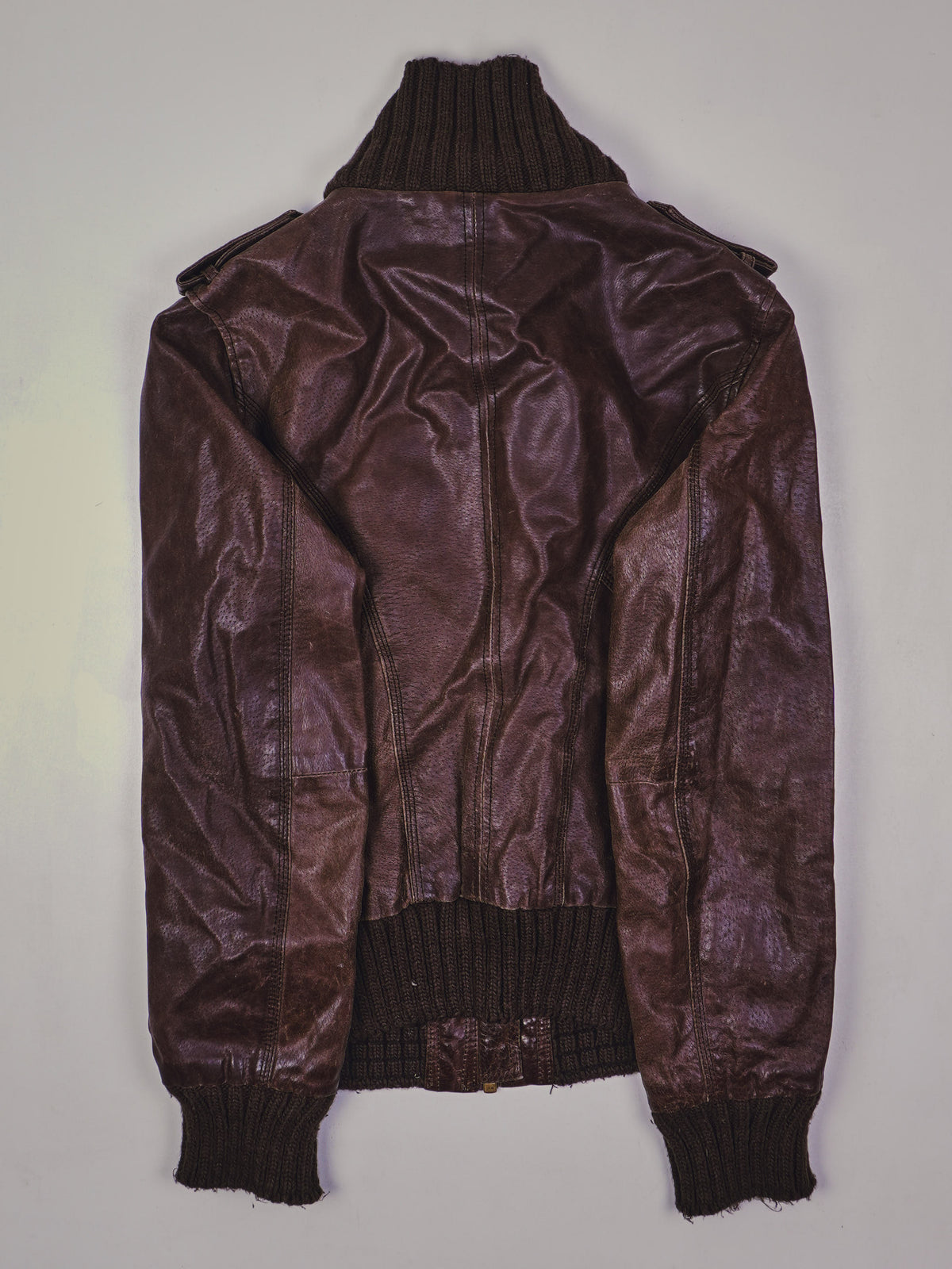 Vintage Lederjacke (S)