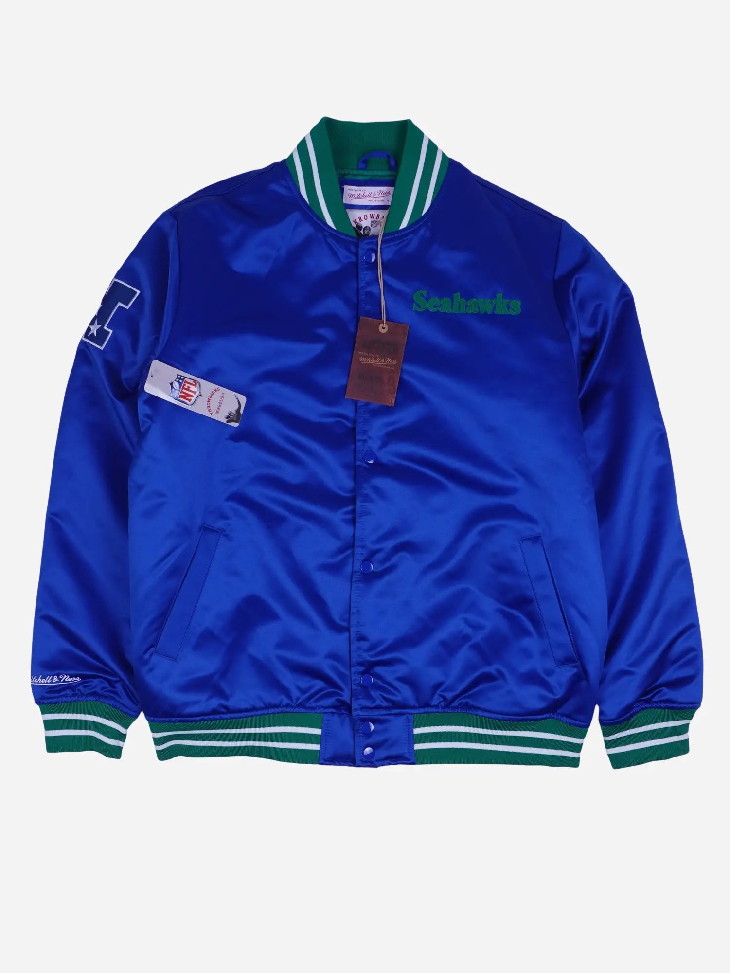 Mitchell & Ness Seeatlle Seahwaks NFL College Jacke (L)
