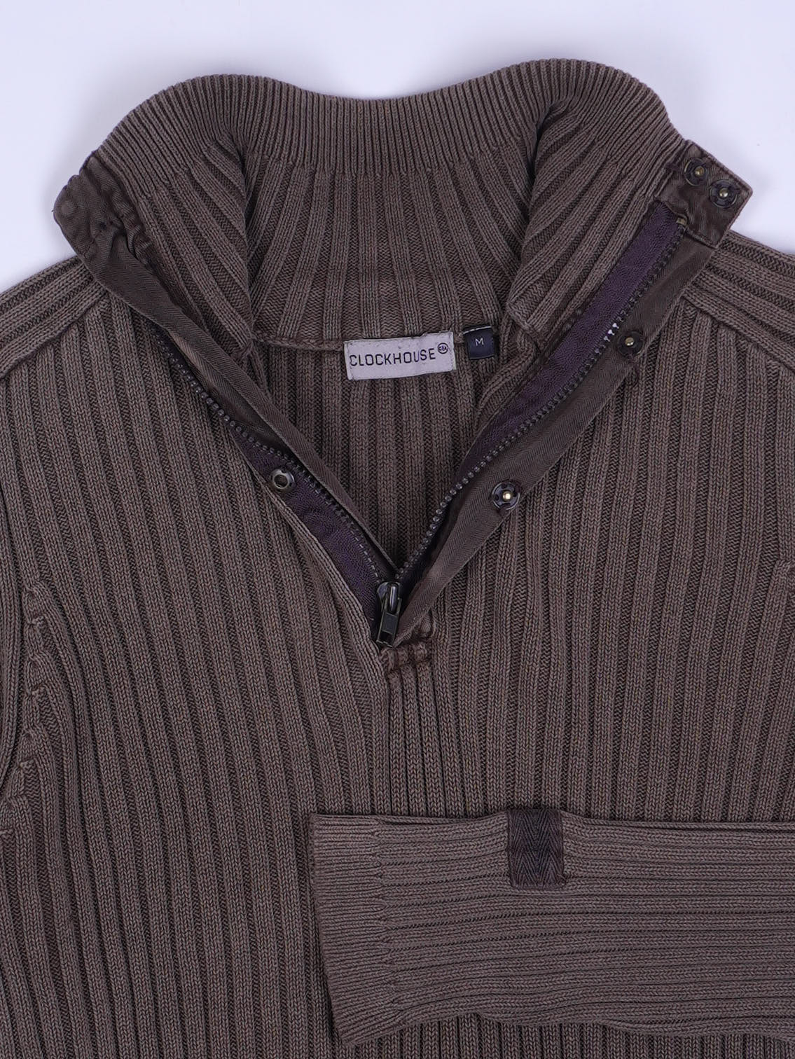 Vintage Halfzip Sweater (S)