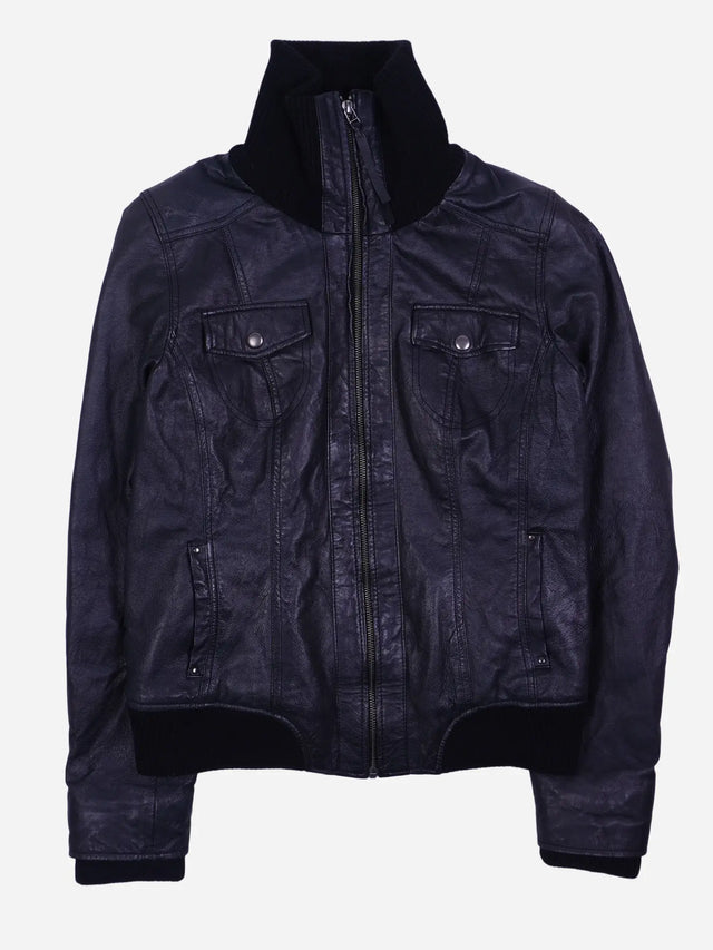 Vintage Lederjacke (M)