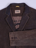 Camel Lederjacke (XL)