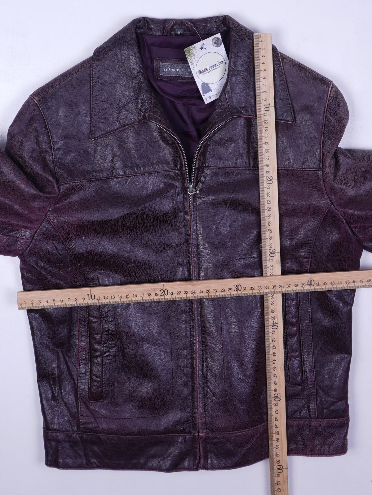 Vintage Lederjacke (S)