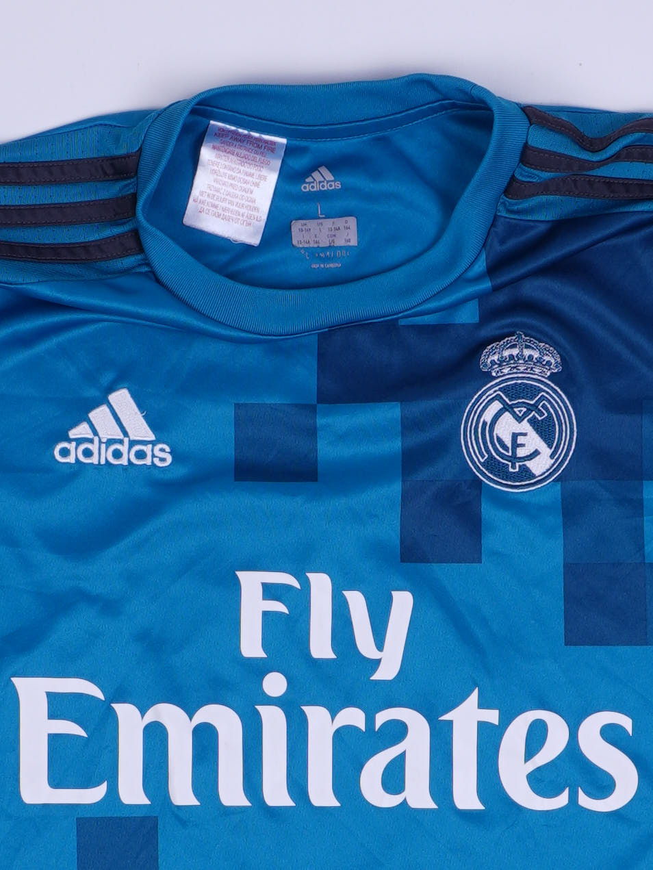 Adidas Real Madrid ZICO 11 2017/18 Ausweich Trikot (XS)