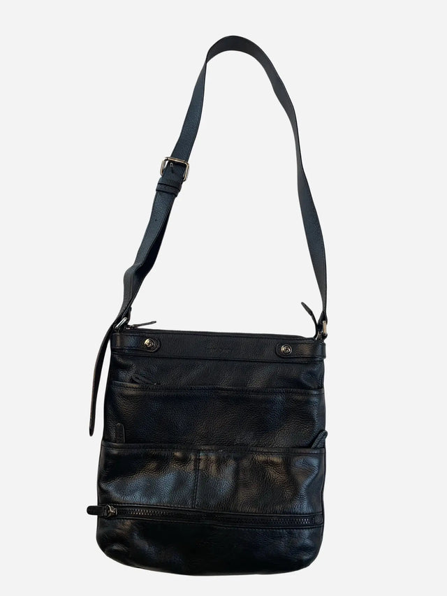 Samsonite Schulter Tasche Schwarz Y2k
