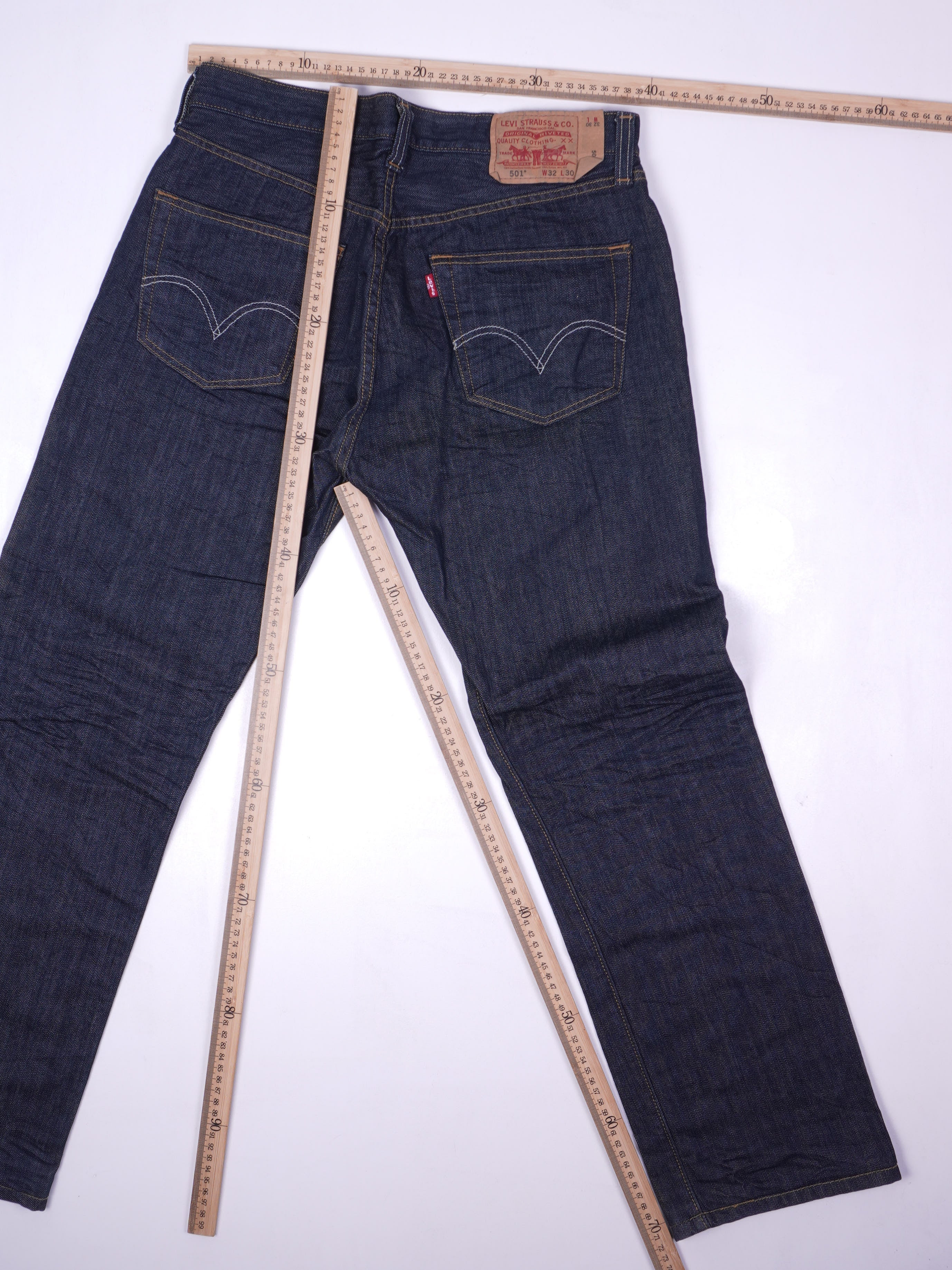 Levis 501 Straight Leg Jeans (W32)