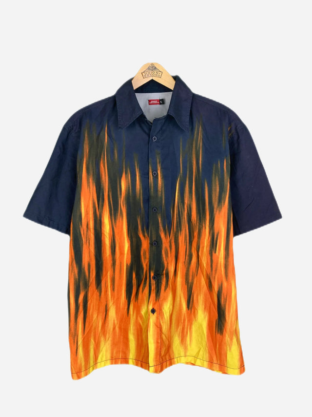 Vintage Flame Kurzarmhemd (L)