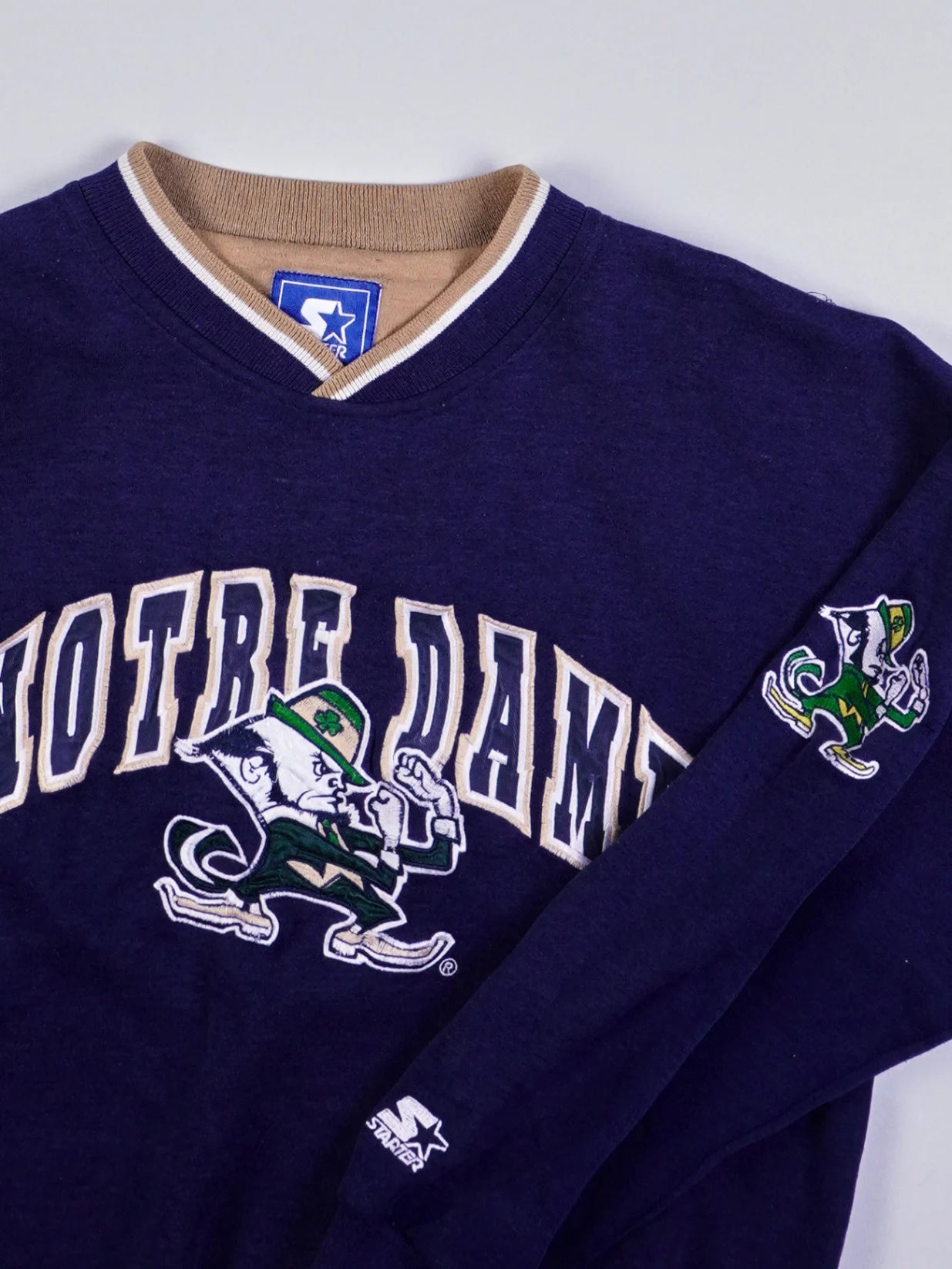 Starter Notre Dame Sweater (XS)