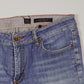 Y2K Dreiviertel Jeans (M)