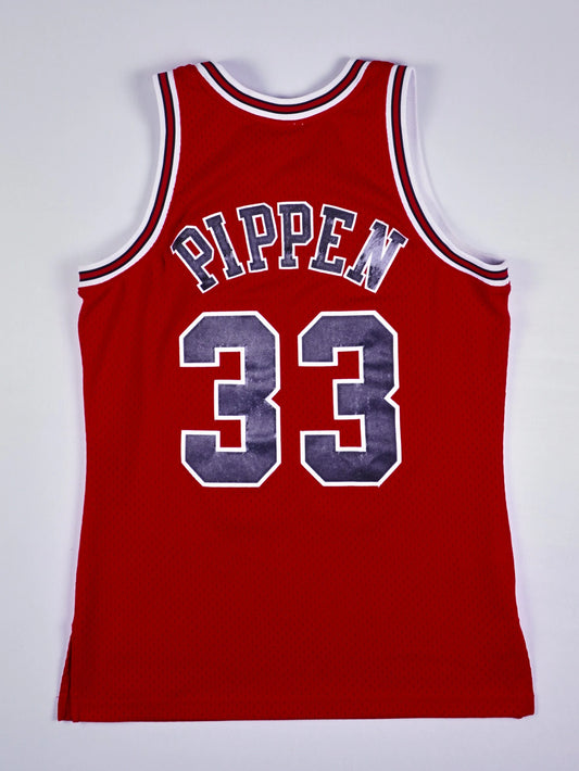 NBA Chicago Bulls Scottie Pippen Trikot (L)