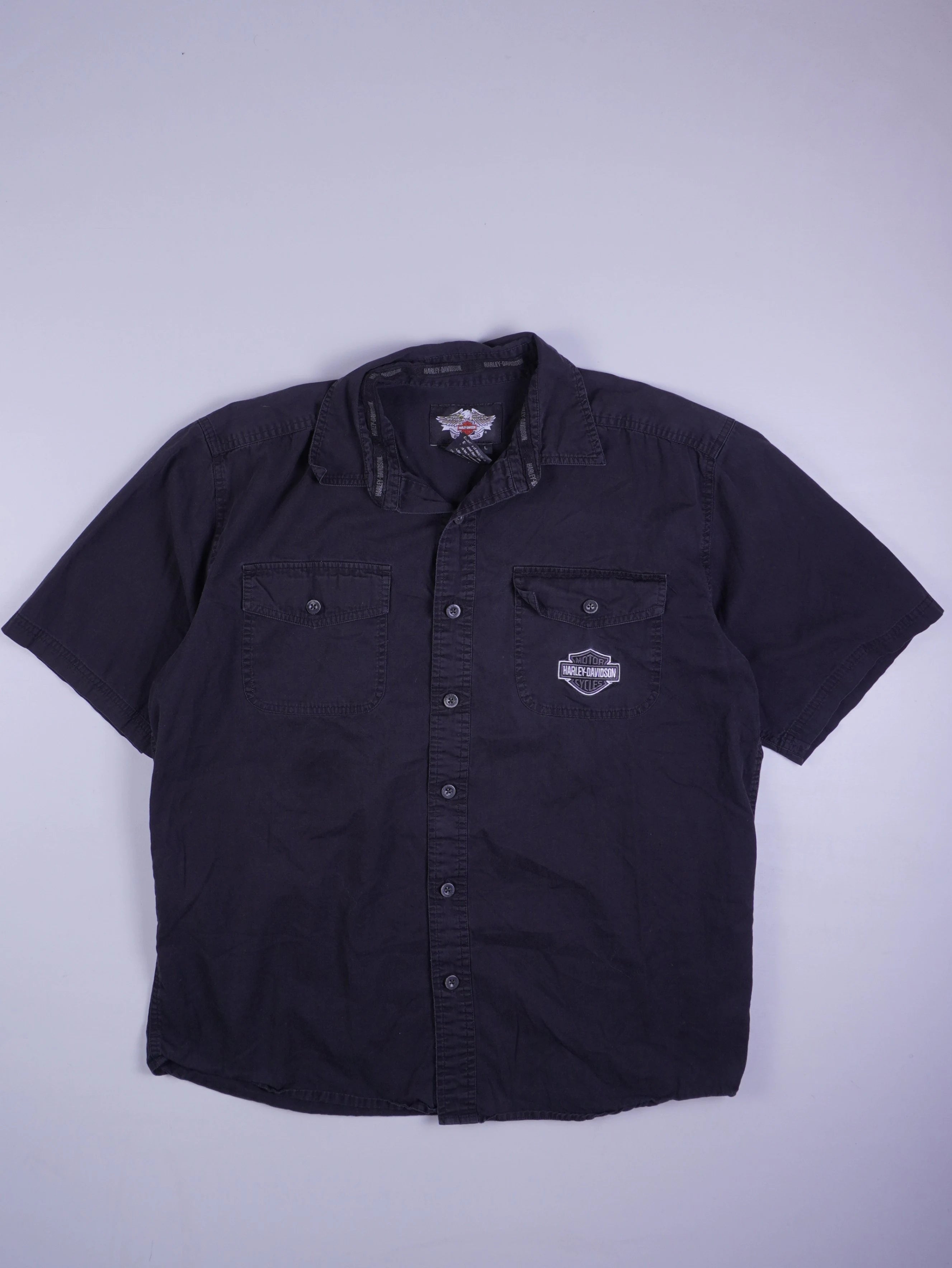 Harley Davidson Kurzarmhemd (L)