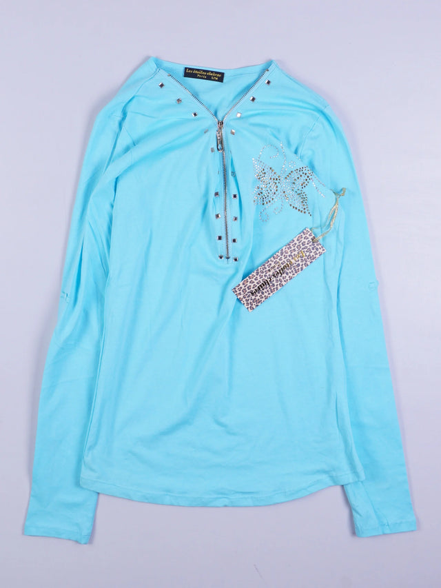 Y2k Longsleeve Top / Shirt (XS)