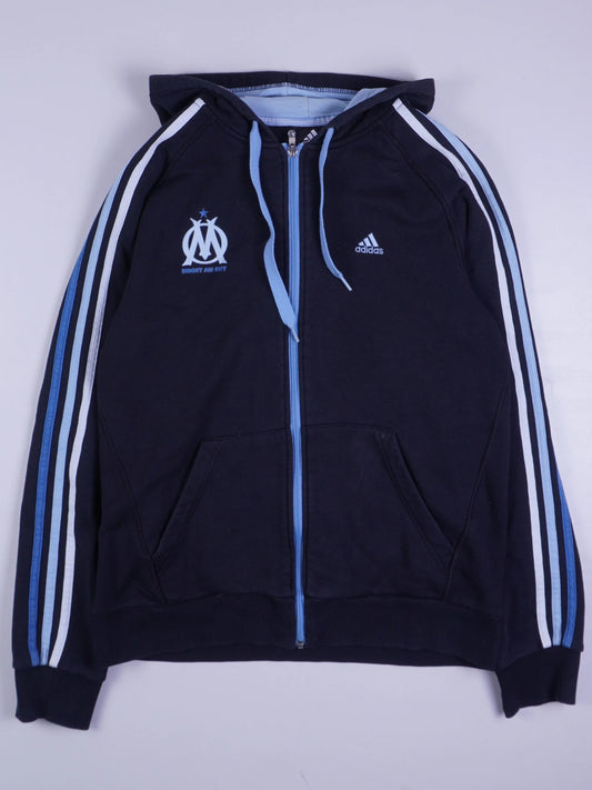 Adidas Olympique Marseille Zip Hoodie (M)