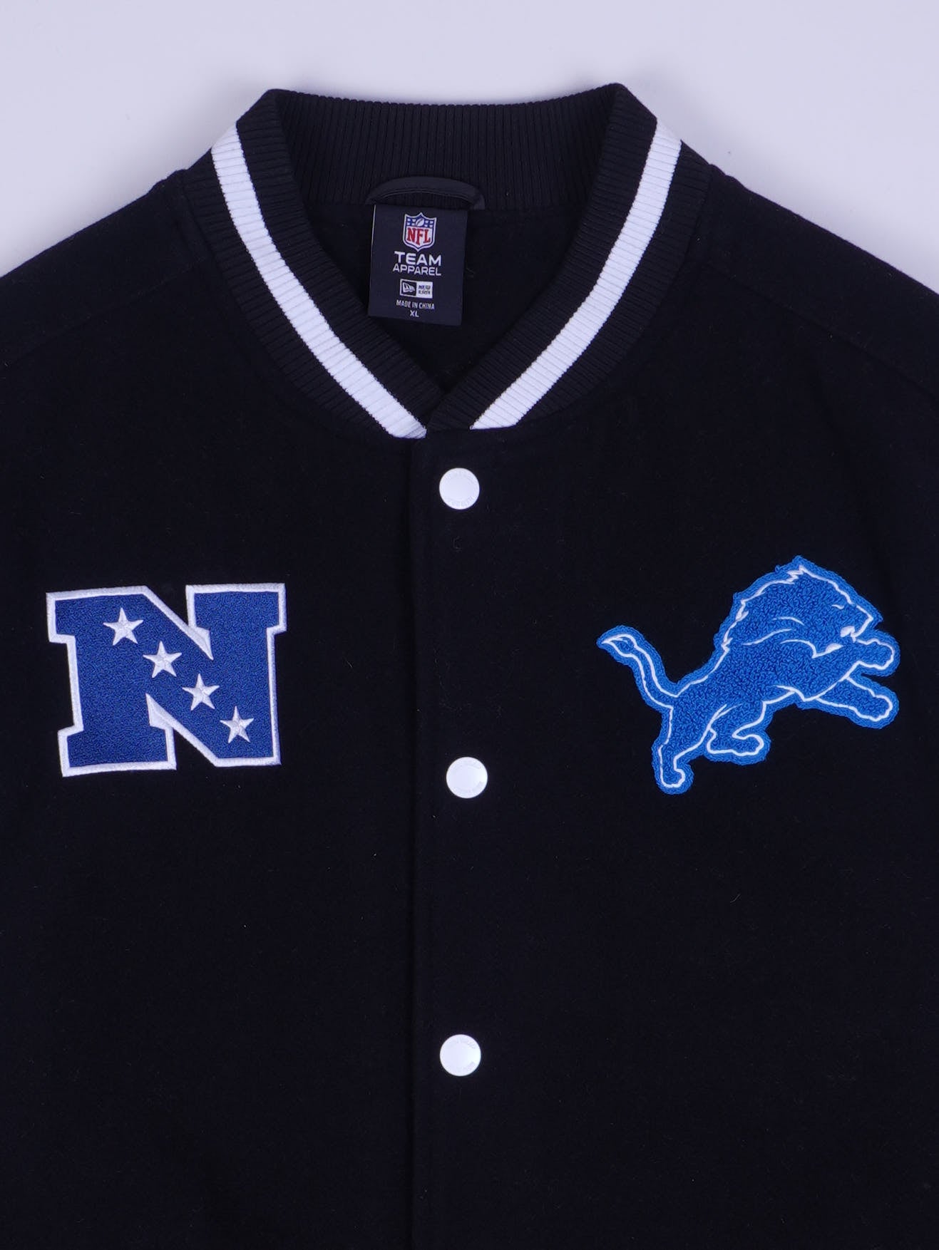 Vintage Detroit Lions NLF College Jacke (XL)