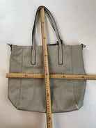 Nietenstuds Shopper Tasche Grau Y2k
