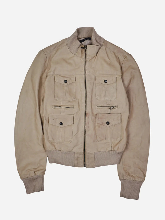 Vintage Lederjacke (XS)