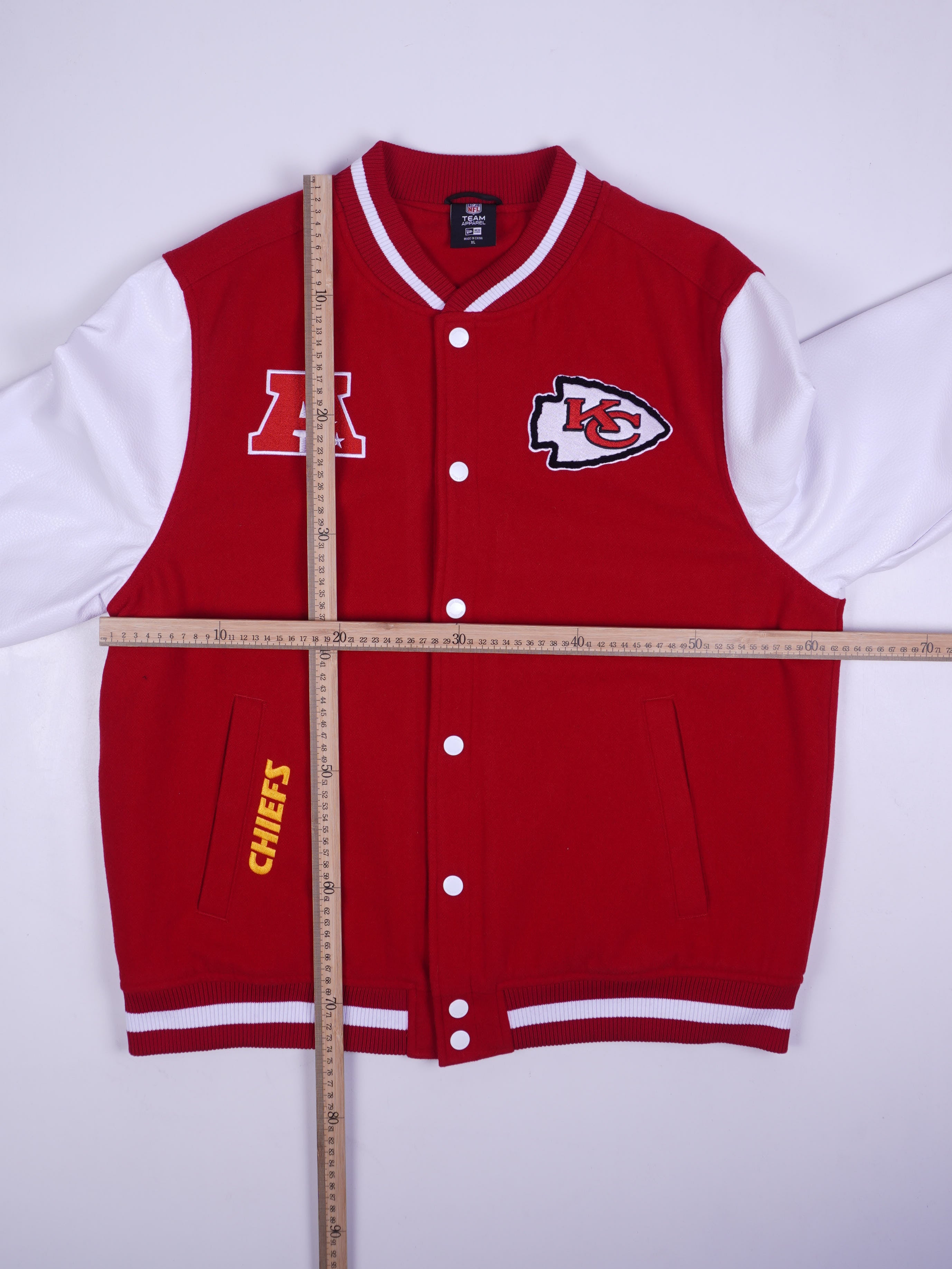 Vintage KANSAS CITY NFL College Jacke (XL)