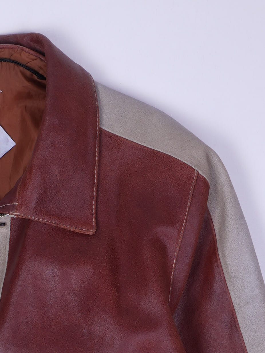 Vintage Lederjacke (L)