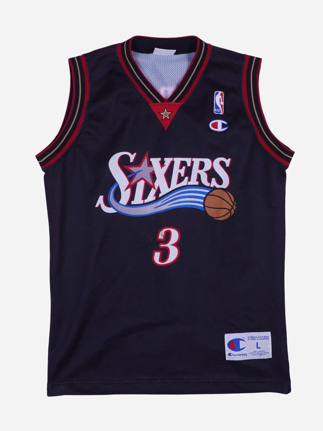 Champion Philadelphia Sixers "Iverson" NBA Trikot (S)