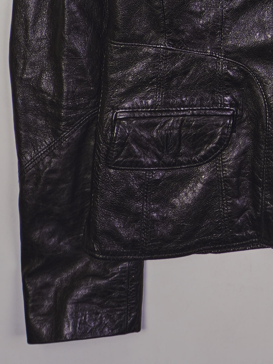 Vintage Lederjacke (L)
