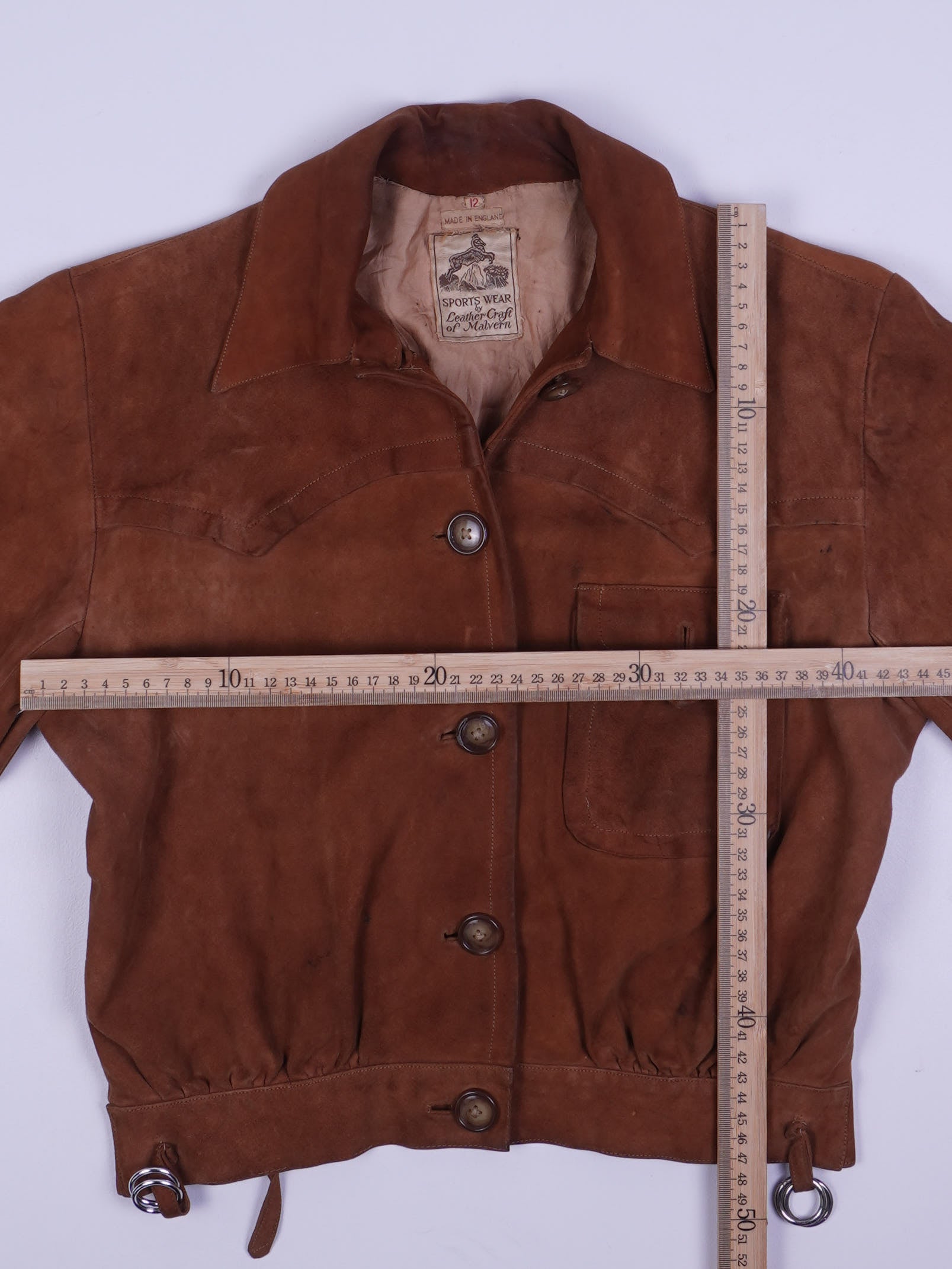 Vintage Lederjacke (S)