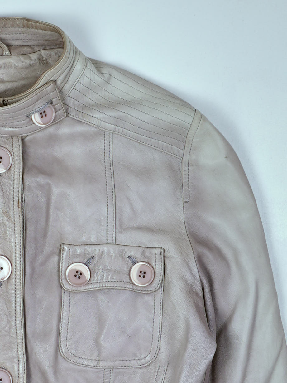 Vintage Lederjacke (S)