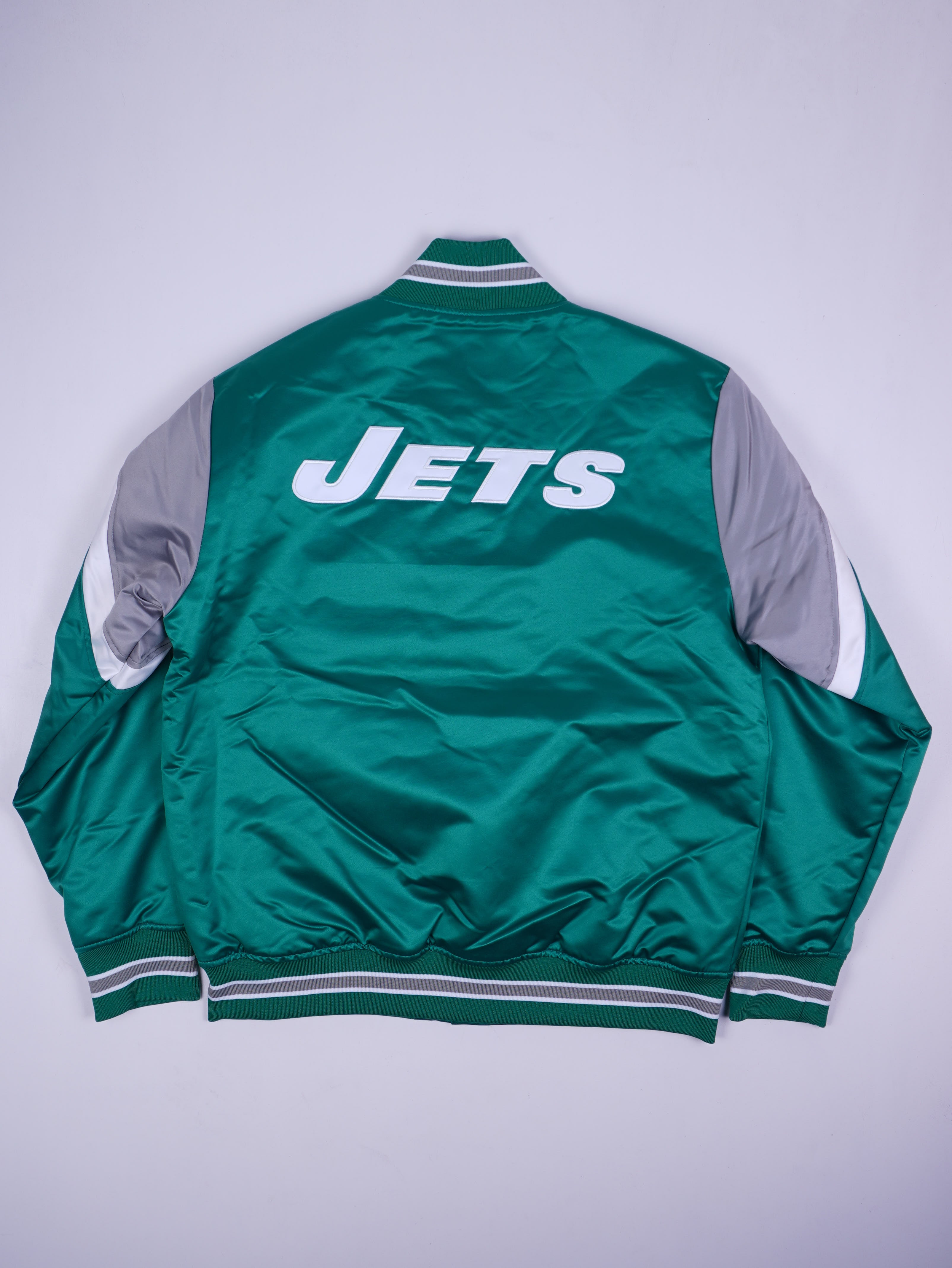 Mitchell & Ness Jets NFL College Jacke (L)