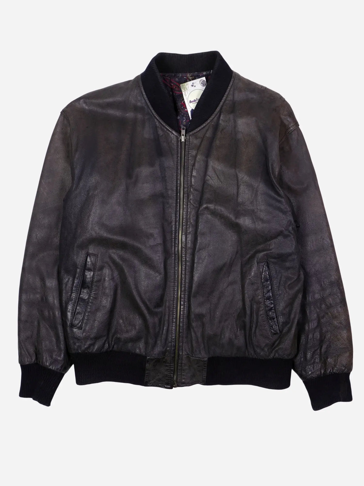 Vintage Lederjacke (M)