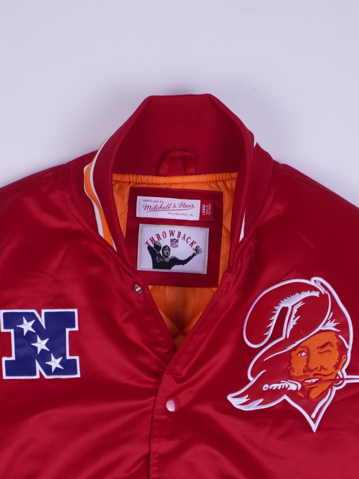 Mitchell & Ness Buccaneers NFL College Jacke (L)