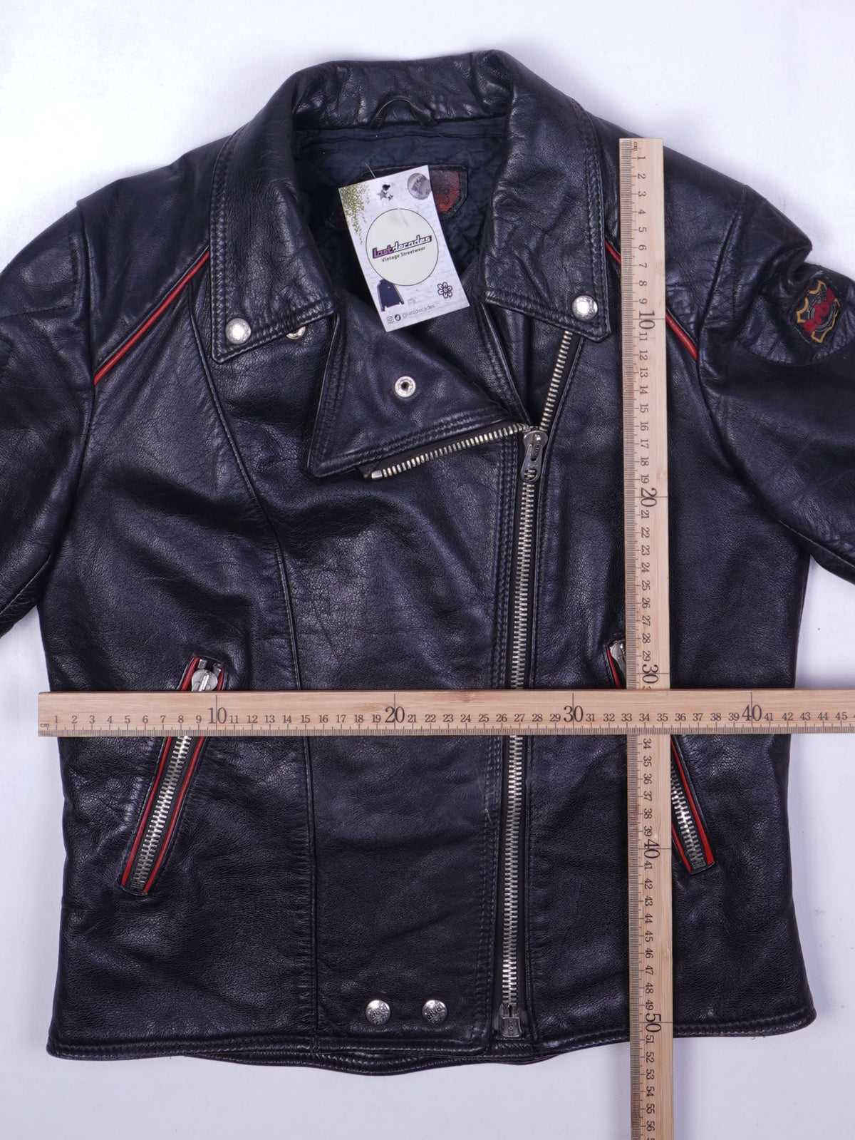 Vintage Lederjacke (XS)