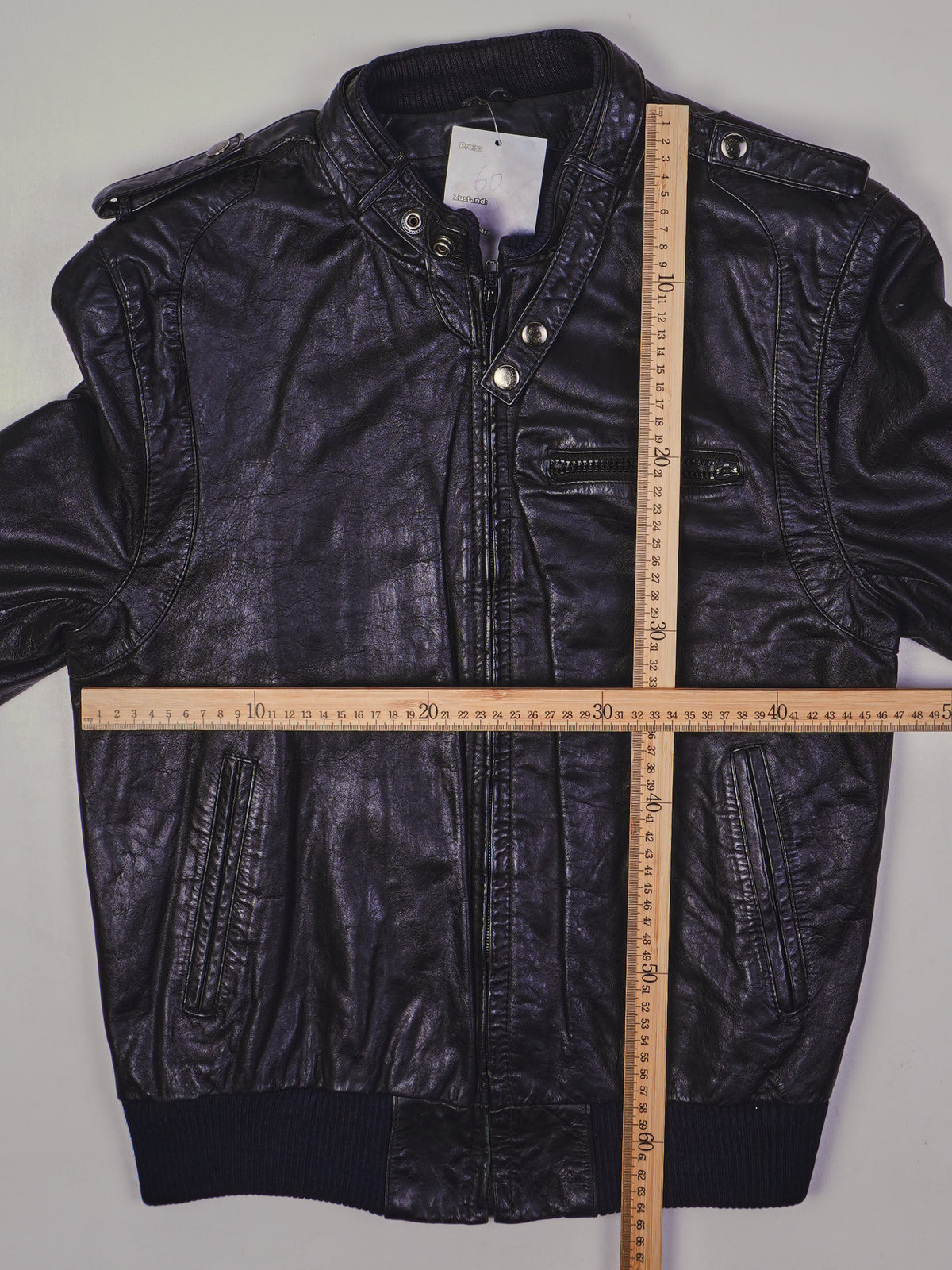 Vintage Lederjacke (M)