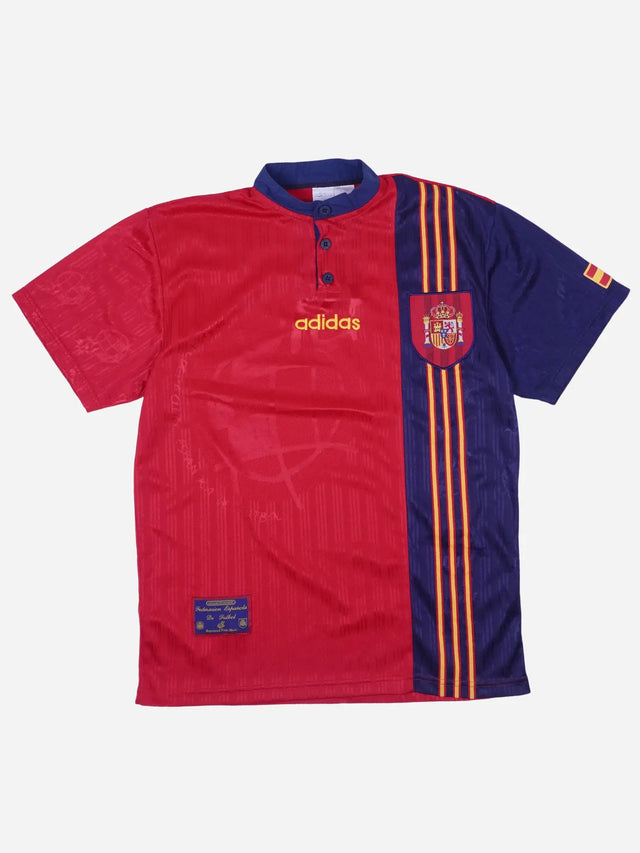 Adidas Spanien 1996/98 Heim Trikot (M)