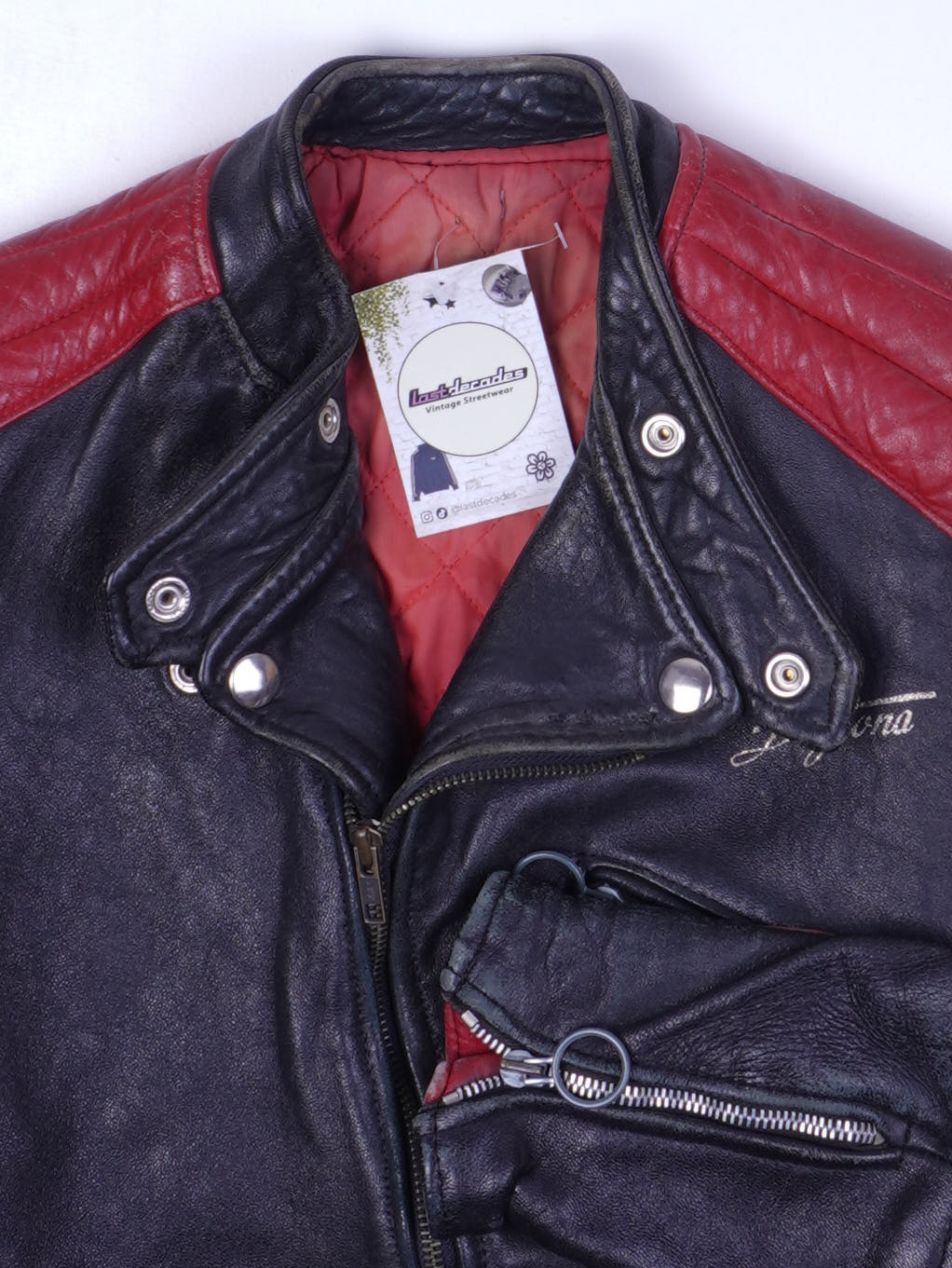 Vintage Lederjacke (S)