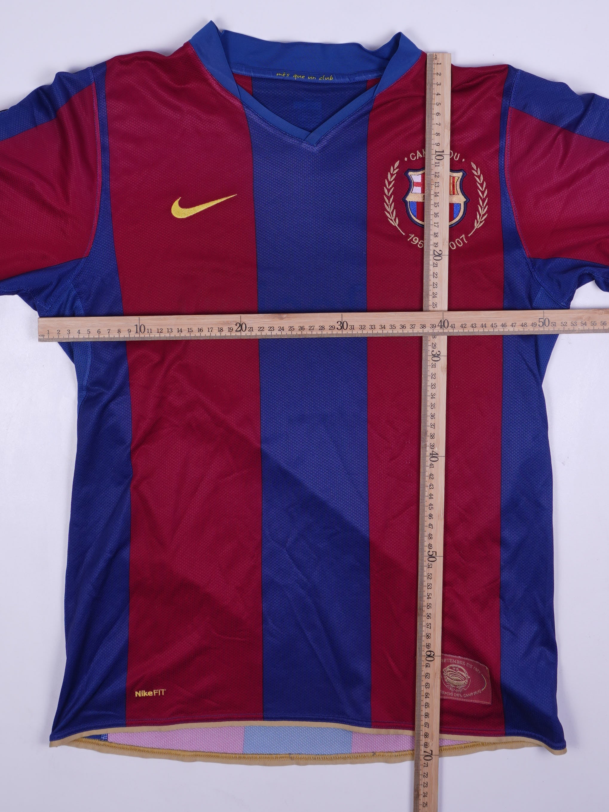 Nike Fc Barcelona 2007/08 Heim Trikot (L)