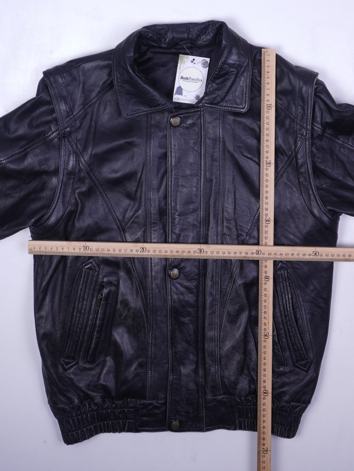 Vintage Lederjacke (M)