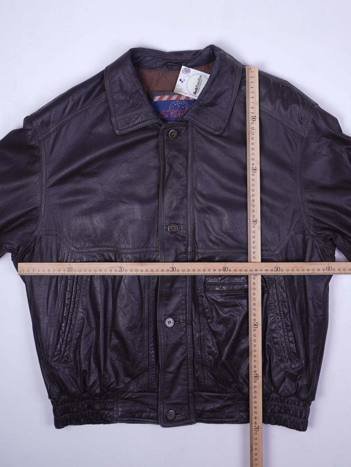 Vintage Lederjacke (L)
