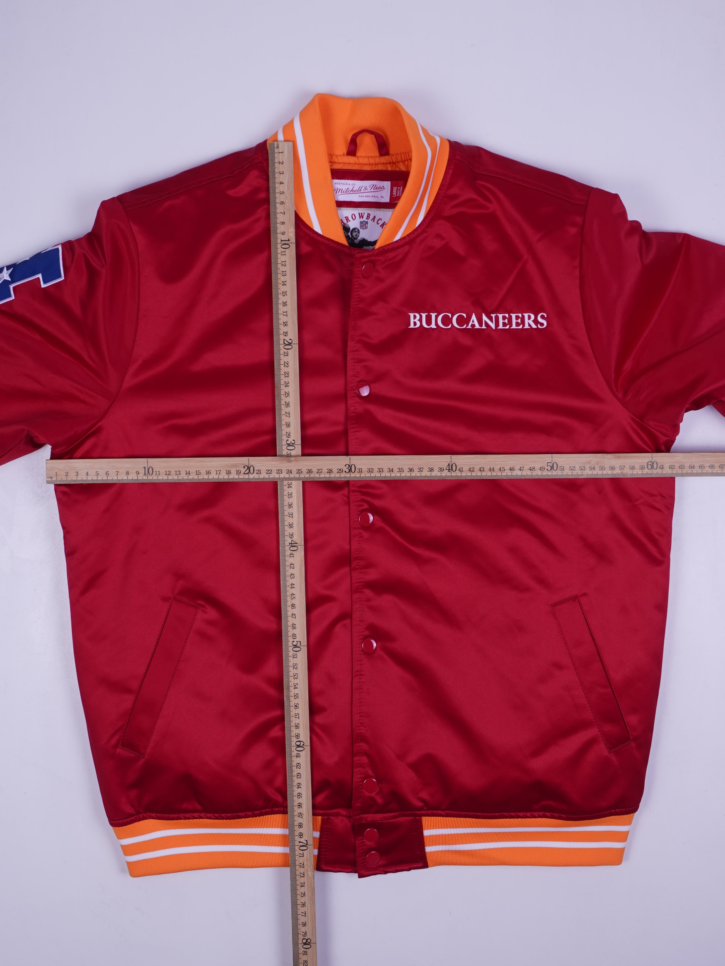 Mitchell & Ness Tampa Bay Buccaneers NFL College Jacke (L)