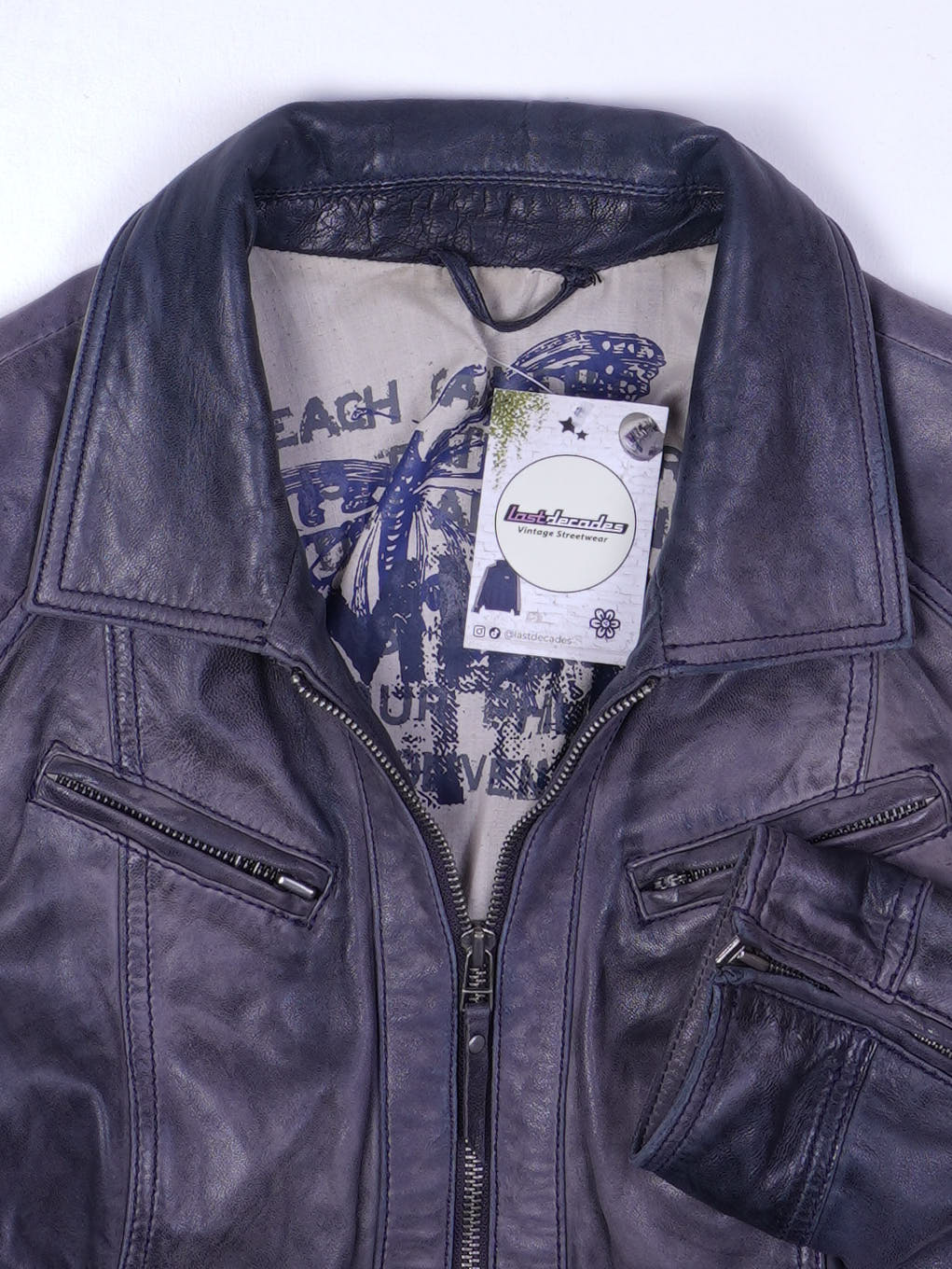 Vintage Lederjacke (S)
