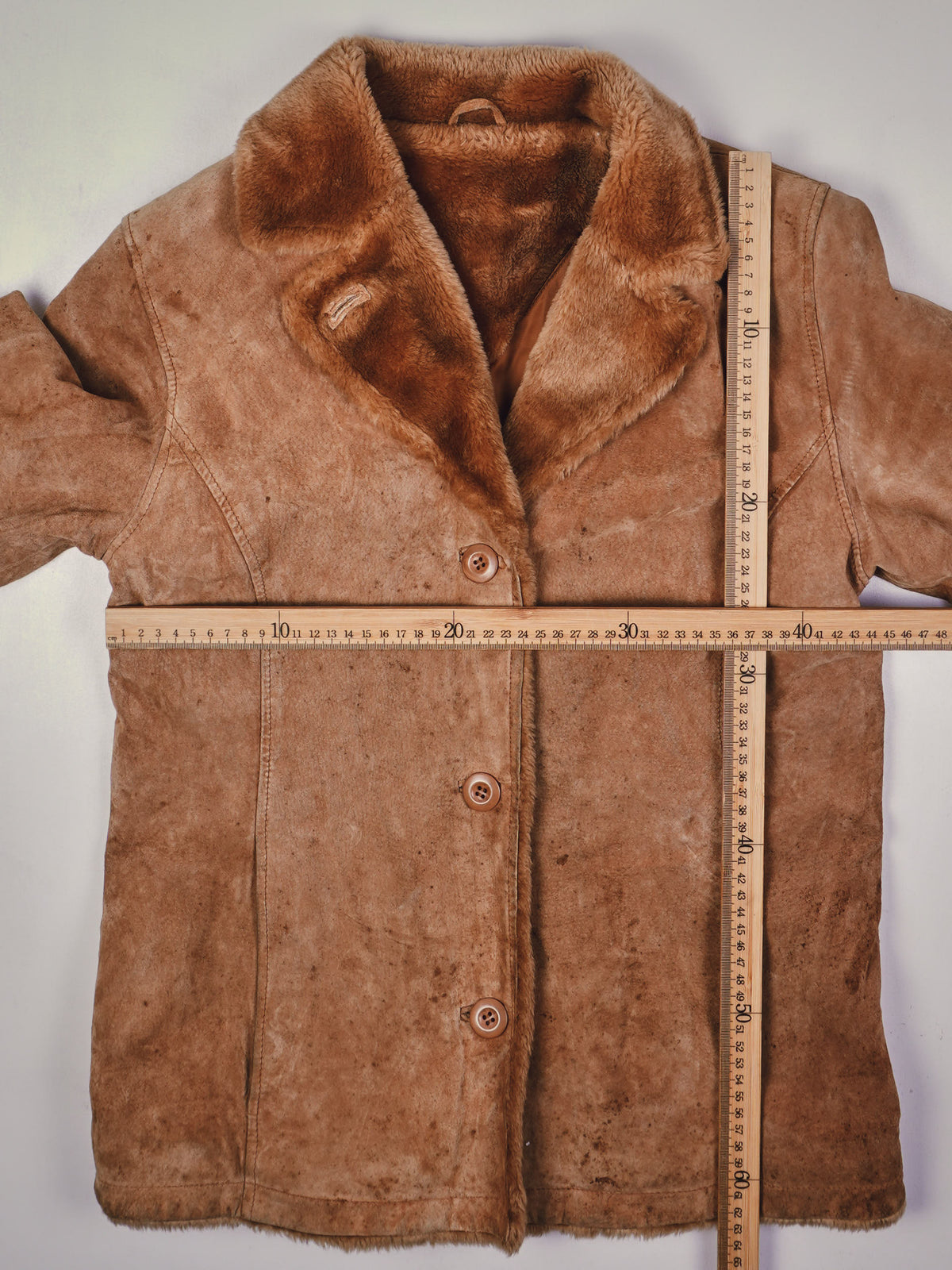 Vintage Felljacke (M)